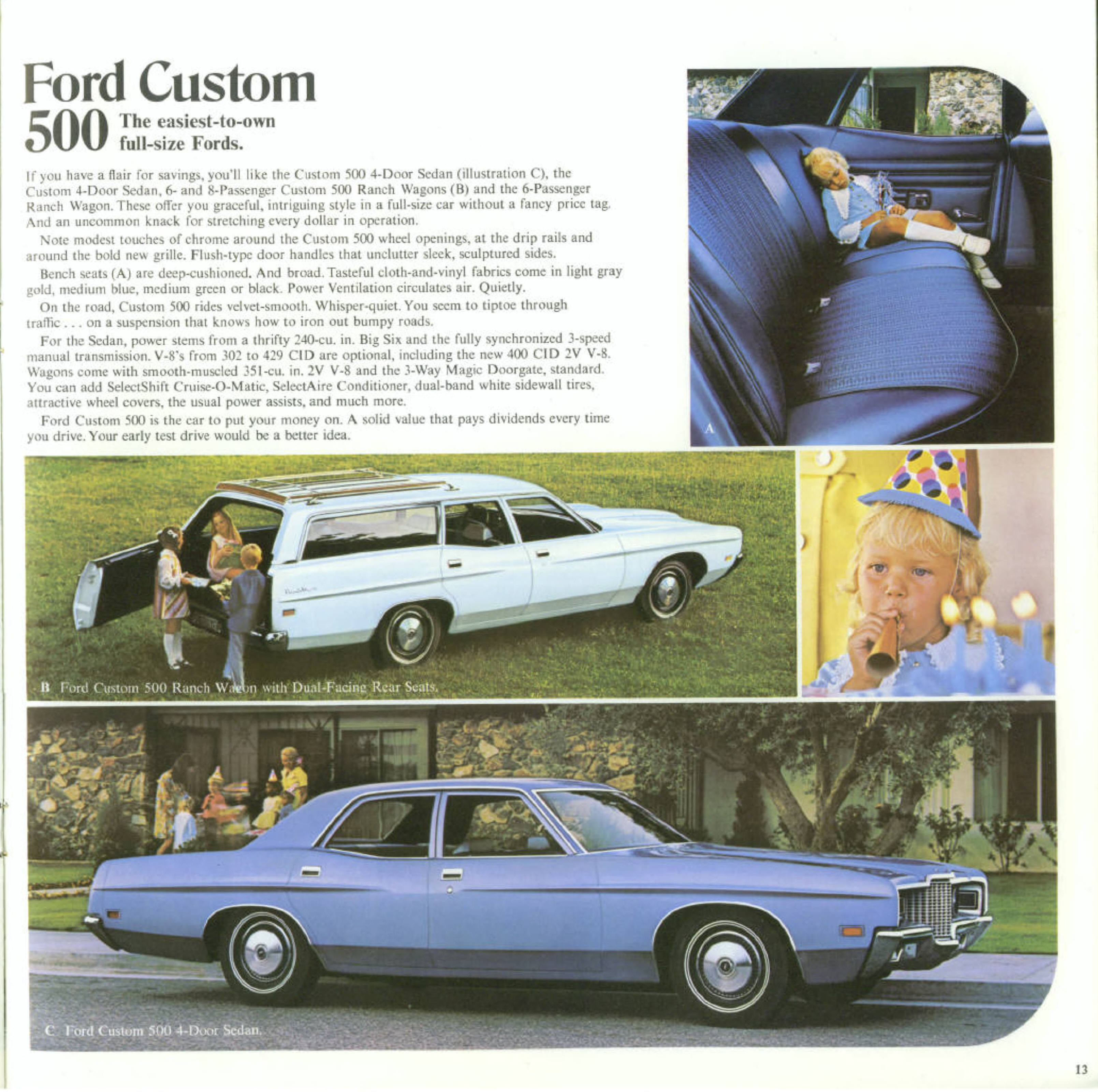 1971 Ford Full-Size Brochure Page 11